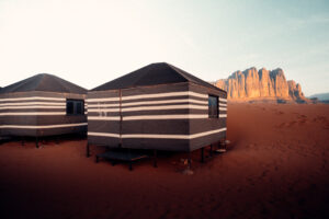 Tents at Mohammed Mutlak Camp - Wadi Rum